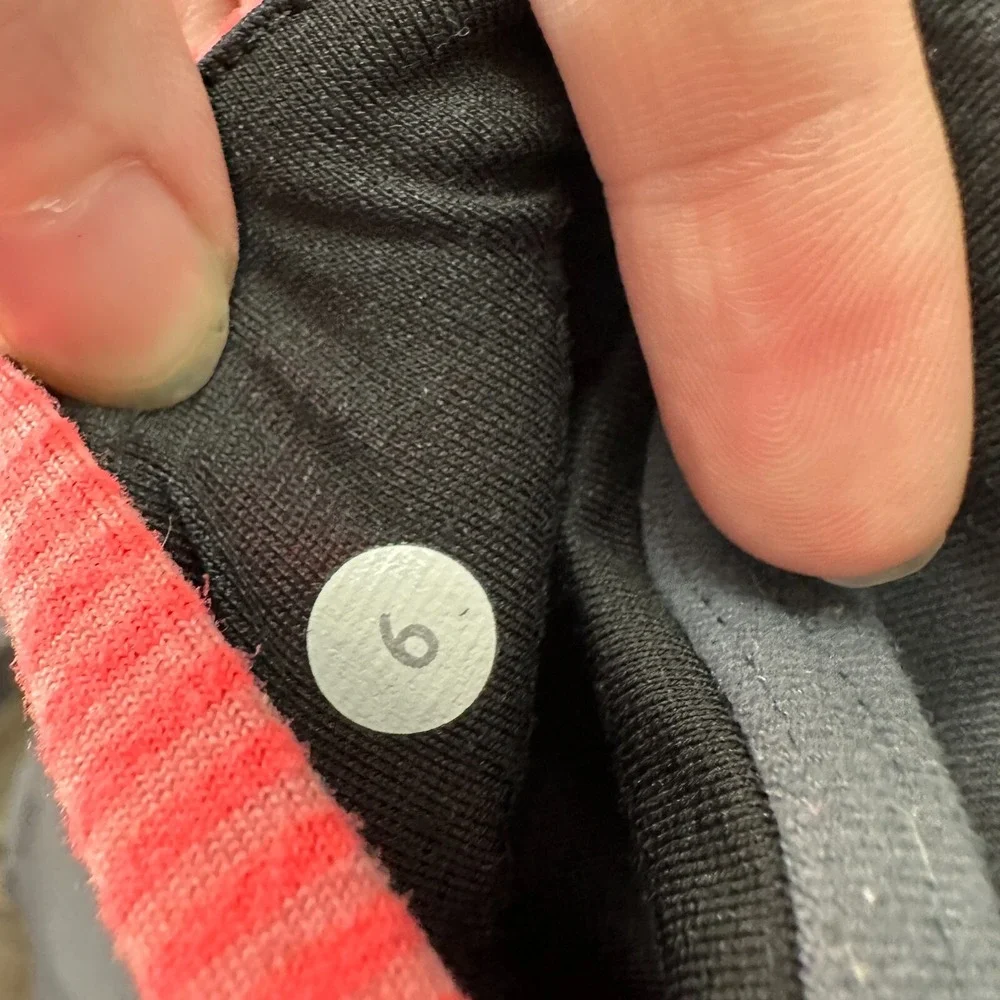 Lululemon Flare Foldover Pants Womens 6 Gray Activewear Y2K Inspired Gym Wear